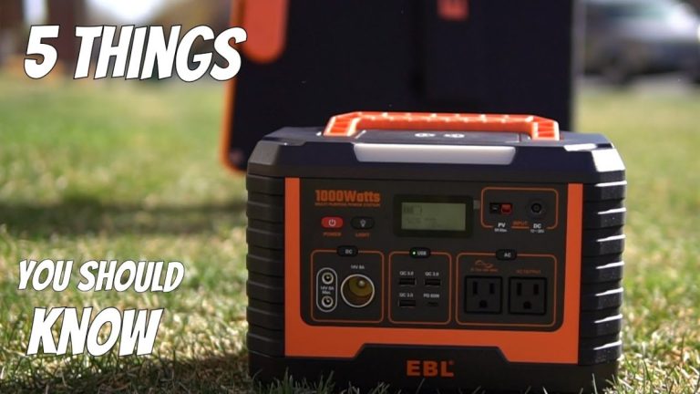 What Are The Key Features To Look For In A Portable Power Station?