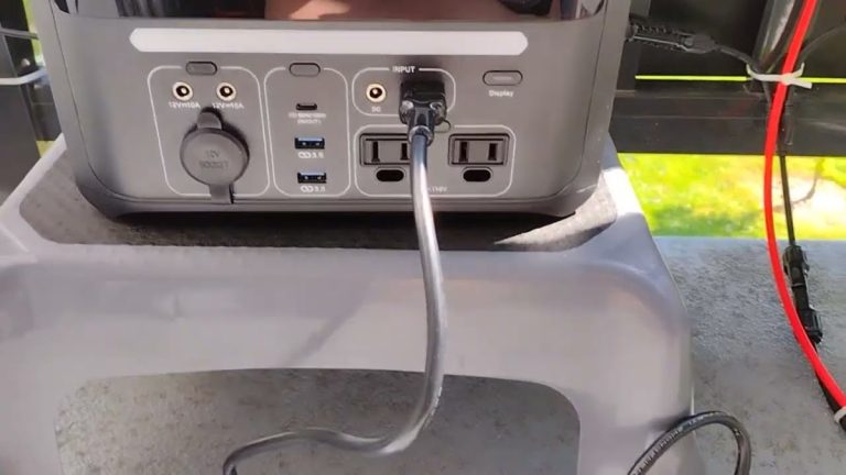 Amlink Portable Power Station for Camping 300W 299Wh LiFePO4 Battery Powered Generator Review