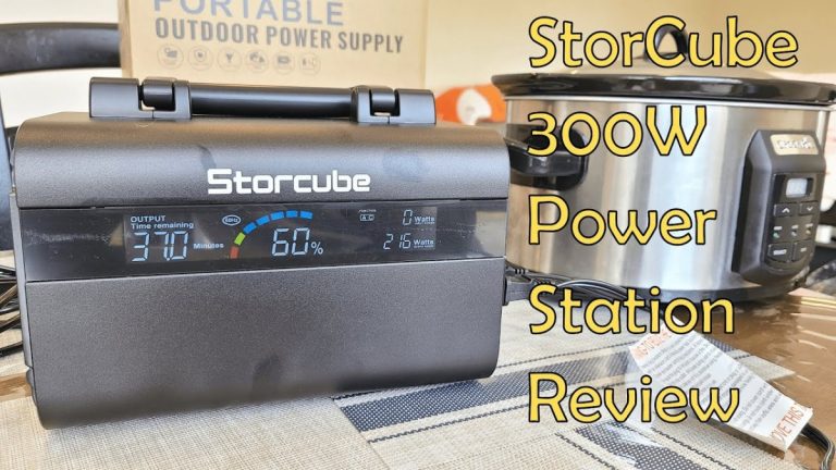 STORCUBE Portable Power Station 300W Battery Backup Review