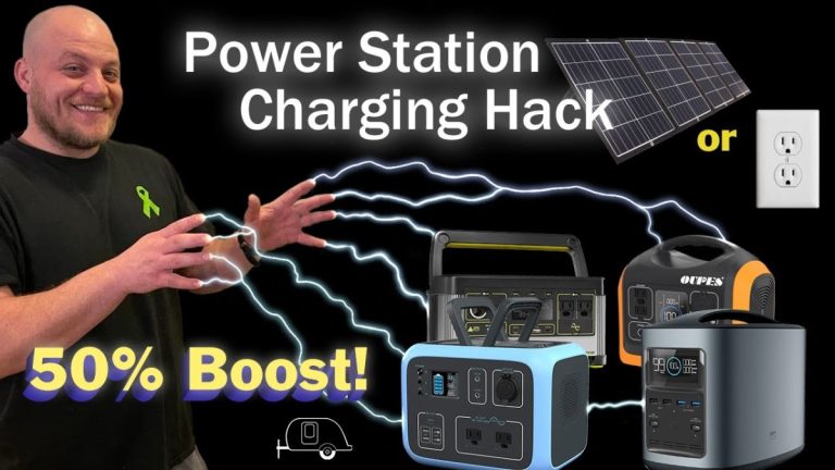 What’s The Typical Recharge Time For Portable Power Stations?