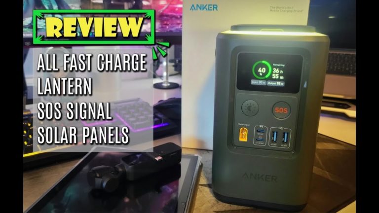 Anker 548 Power Bank Power Station 60,000mAh, Portable Outdoor Generator 87W with Smart Digital Display, Retractable Auto Lighting and SOS Mode Review
